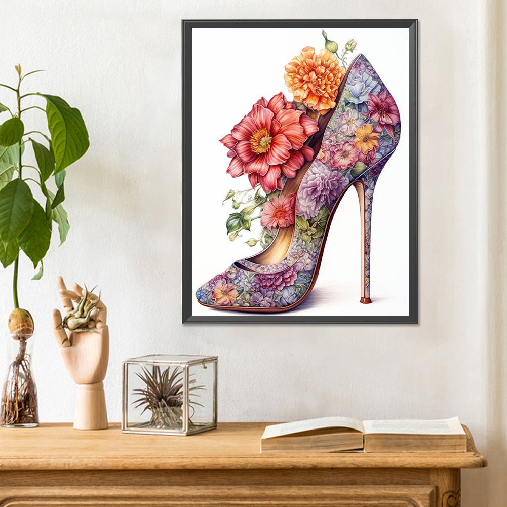 High Heel - Full Round Drill Diamond Painting 30*40CM