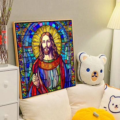 Jesus - Full Round Drill Diamond Painting 40*40CM