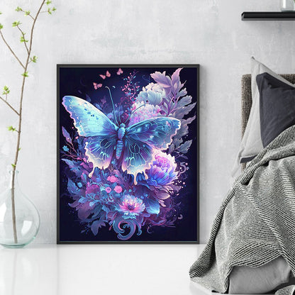 Fantasy Butterfly - 11CT Stamped Cross Stitch 40*50CM