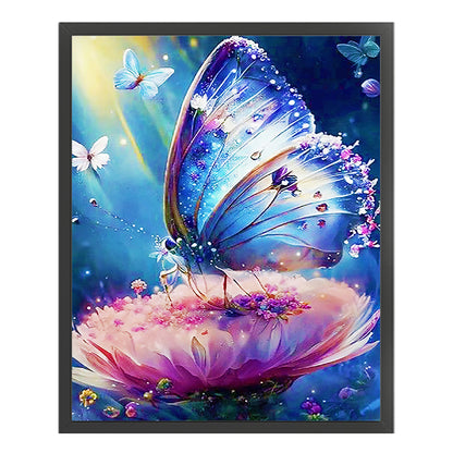 Fantasy Butterfly - 11CT Stamped Cross Stitch 40*50CM