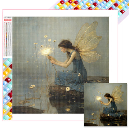 Elf Fairy - Full Square Drill Diamond Painting 40*40CM