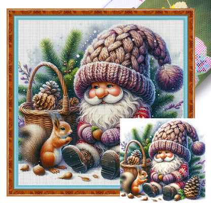 Goblin - 11CT Stamped Cross Stitch 45*45CM