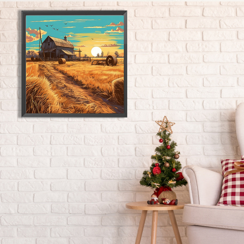 Farm Life - Full Square Drill Diamond Painting 40*40CM