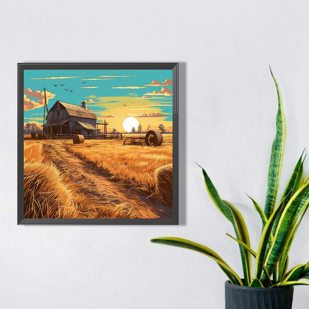Farm Life - Full Square Drill Diamond Painting 40*40CM