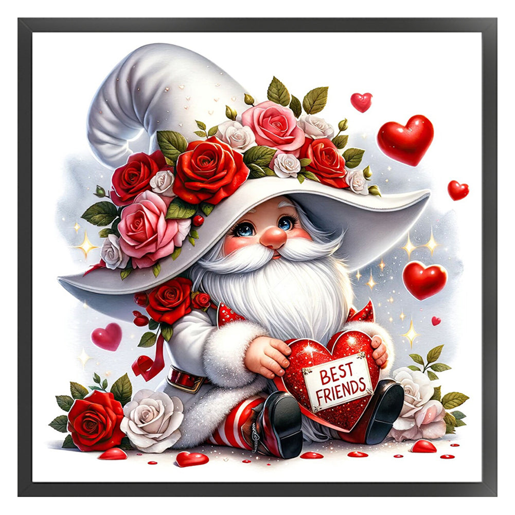 Caring Goblin - 11CT Stamped Cross Stitch 40*40CM