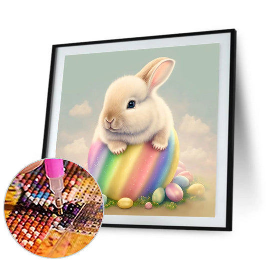 Easter Bunny - Full Round Drill Diamond Painting 30*30CM