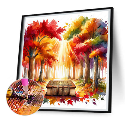 God Bless You Bible - Full Round Drill Diamond Painting 30*30CM
