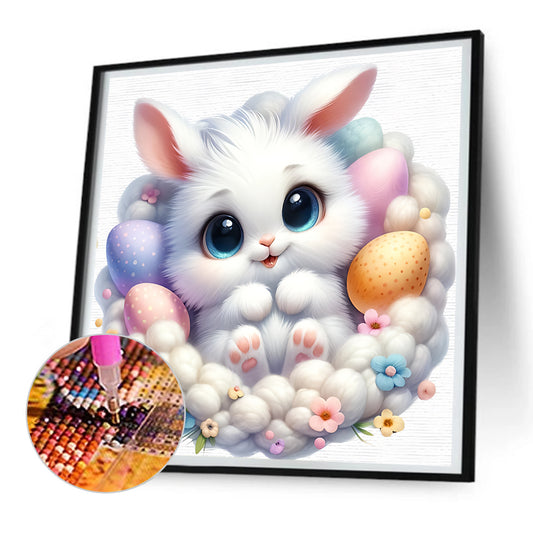 Easter Bunny - Full Round Drill Diamond Painting 30*30CM