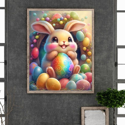 Easter Bunny - Full Round Drill Diamond Painting 40*50CM