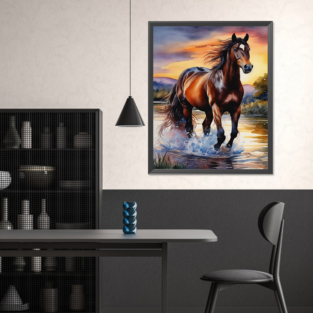 Horse - Full Square Drill Diamond Painting 40*50CM