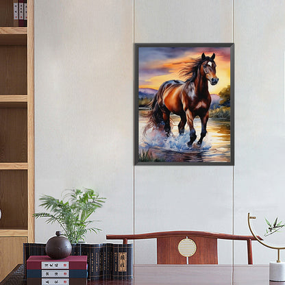 Horse - Full Square Drill Diamond Painting 40*50CM