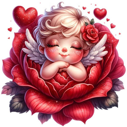 Angel Baby - Full Round Drill Diamond Painting 30*30CM