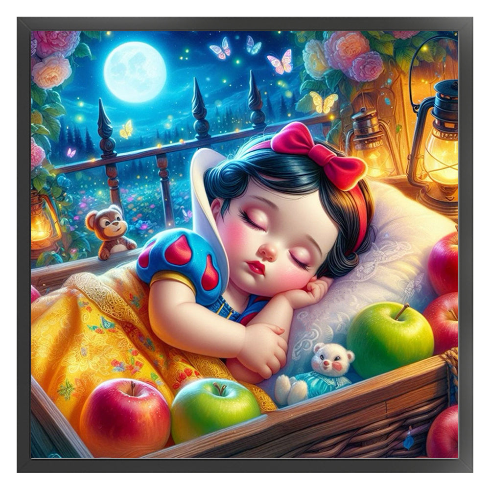 Disney-Snow White - 18CT Stamped Cross Stitch 30*30CM