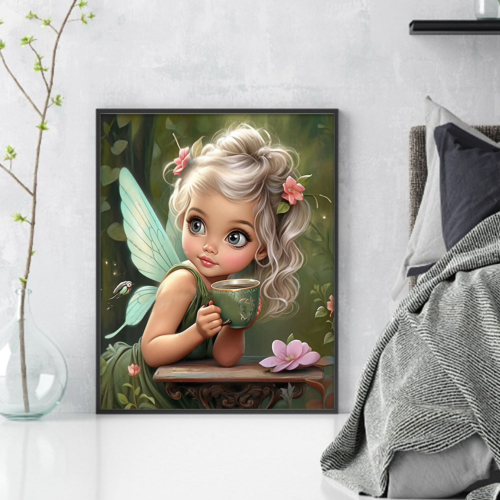 Butterfly Fairy - 11CT Stamped Cross Stitch 40*50CM