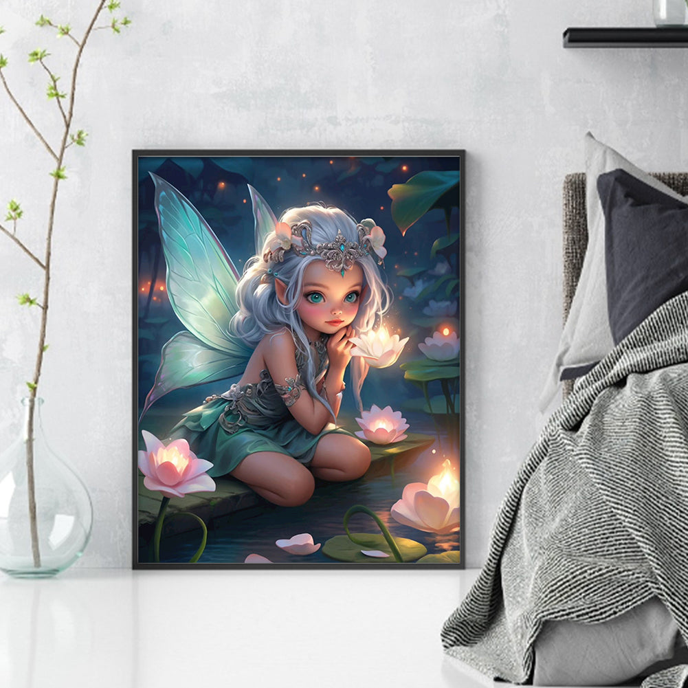 Butterfly Fairy - 11CT Stamped Cross Stitch 40*50CM