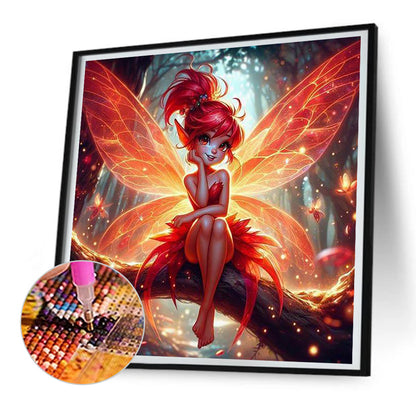 Star And Moon Elf - Full Round Drill Diamond Painting 30*30CM