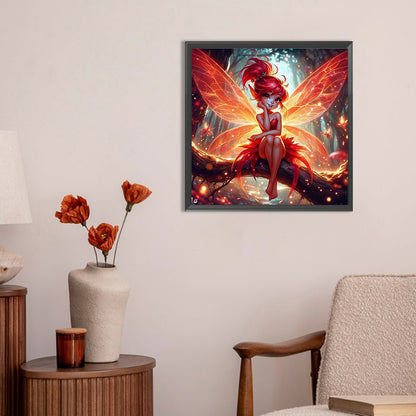 Star And Moon Elf - Full Round Drill Diamond Painting 30*30CM