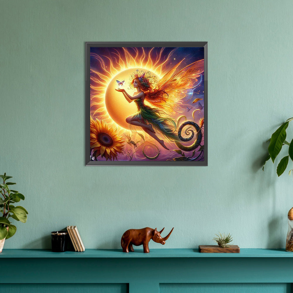 Star And Moon Elf - Full Round Drill Diamond Painting 30*30CM