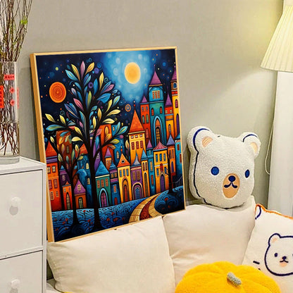 Color House - Full Round Drill Diamond Painting 40*40CM