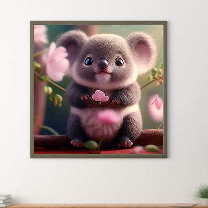 Koala - Full Round Drill Diamond Painting 30*30CM