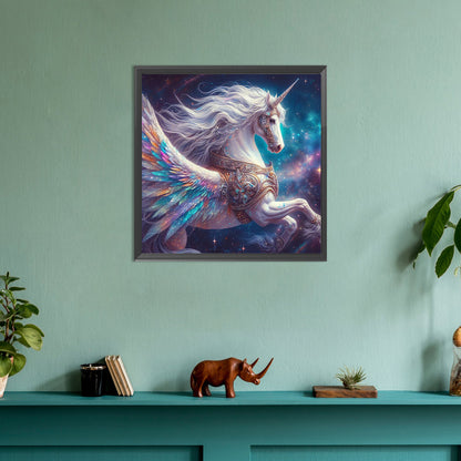 Unicorn - Full Round Drill Diamond Painting 30*30CM