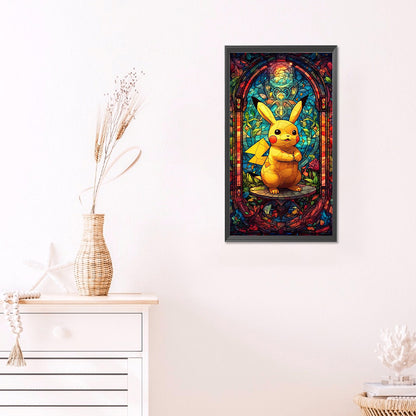 Pikachu - Full Round Drill Diamond Painting 30*60CM