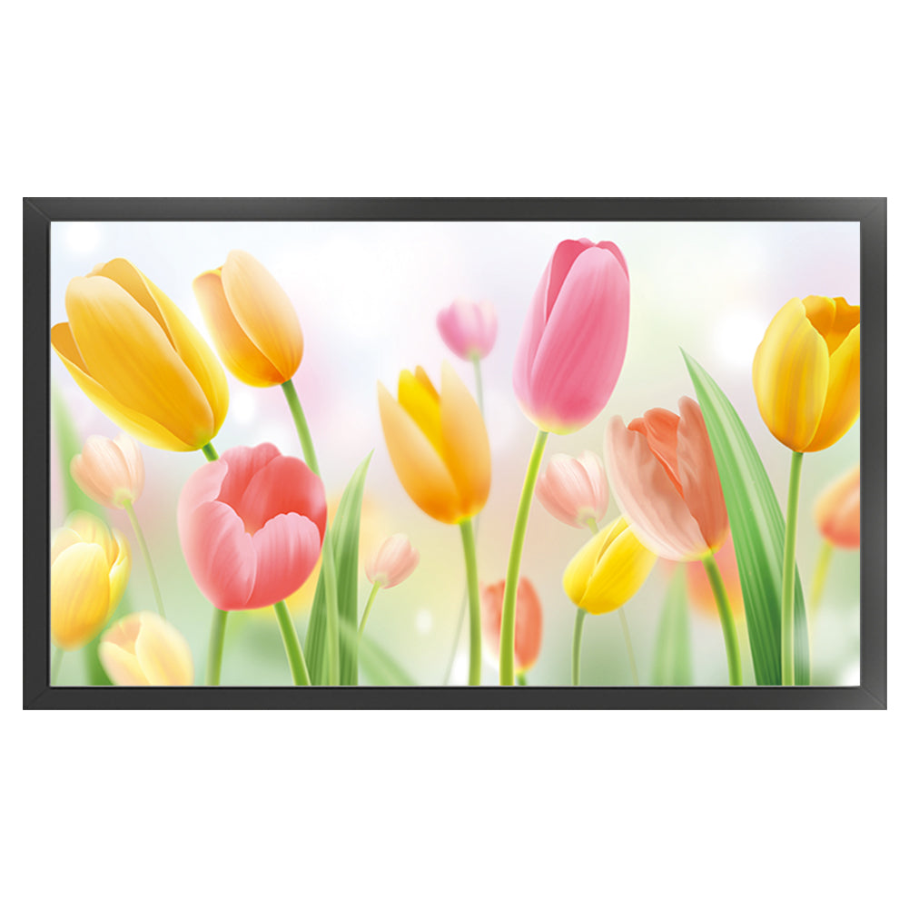 Morning Tulips - 11CT Stamped Cross Stitch 105*61CM