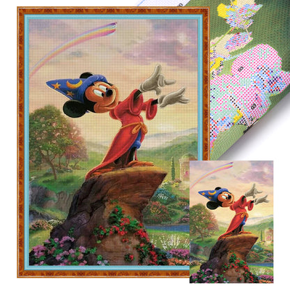 Mickey Mouse - 11CT Stamped Cross Stitch 30*45CM