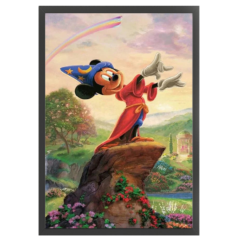 Mickey Mouse - 11CT Stamped Cross Stitch 30*45CM