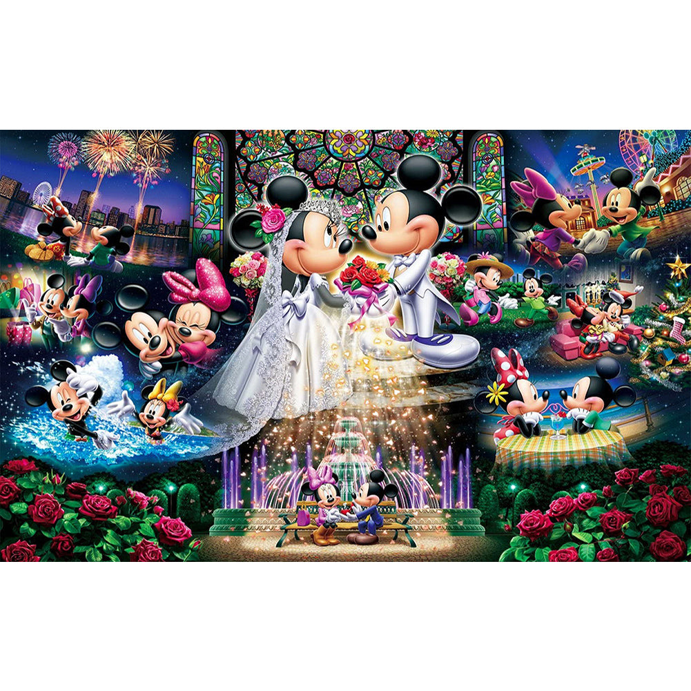 Disney Mickey Mouse - Full Square Drill Diamond Painting 80*50CM