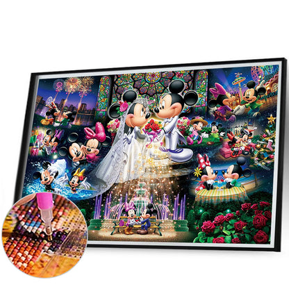 Disney Mickey Mouse - Full Square Drill Diamond Painting 80*50CM