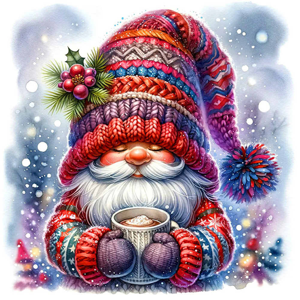 Winter Goblin - 11CT Stamped Cross Stitch 50*50CM