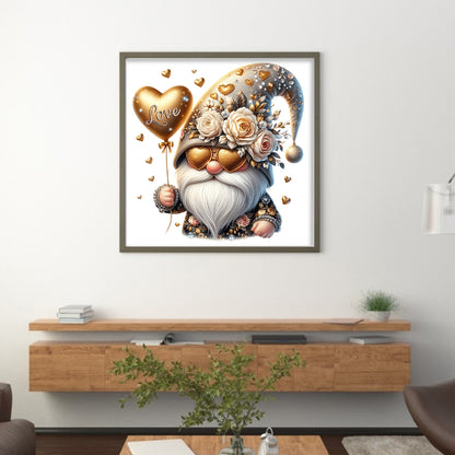 Caring Goblin - 11CT Stamped Cross Stitch 40*40CM