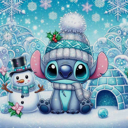 Winter Stitch - 11CT Stamped Cross Stitch 40*40CM