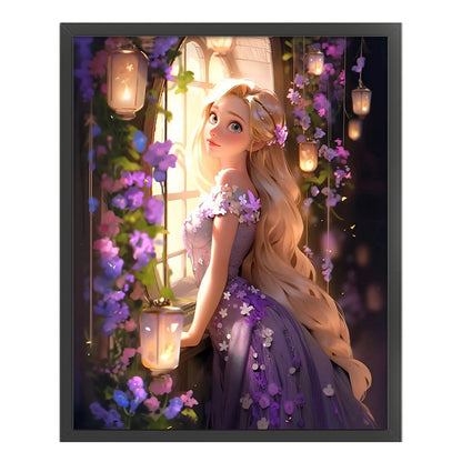 Princess Belle - 11CT Stamped Cross Stitch 50*60CM