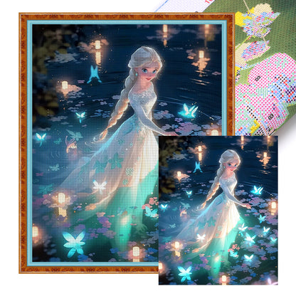 Princess Elsa - 11CT Stamped Cross Stitch 50*60CM