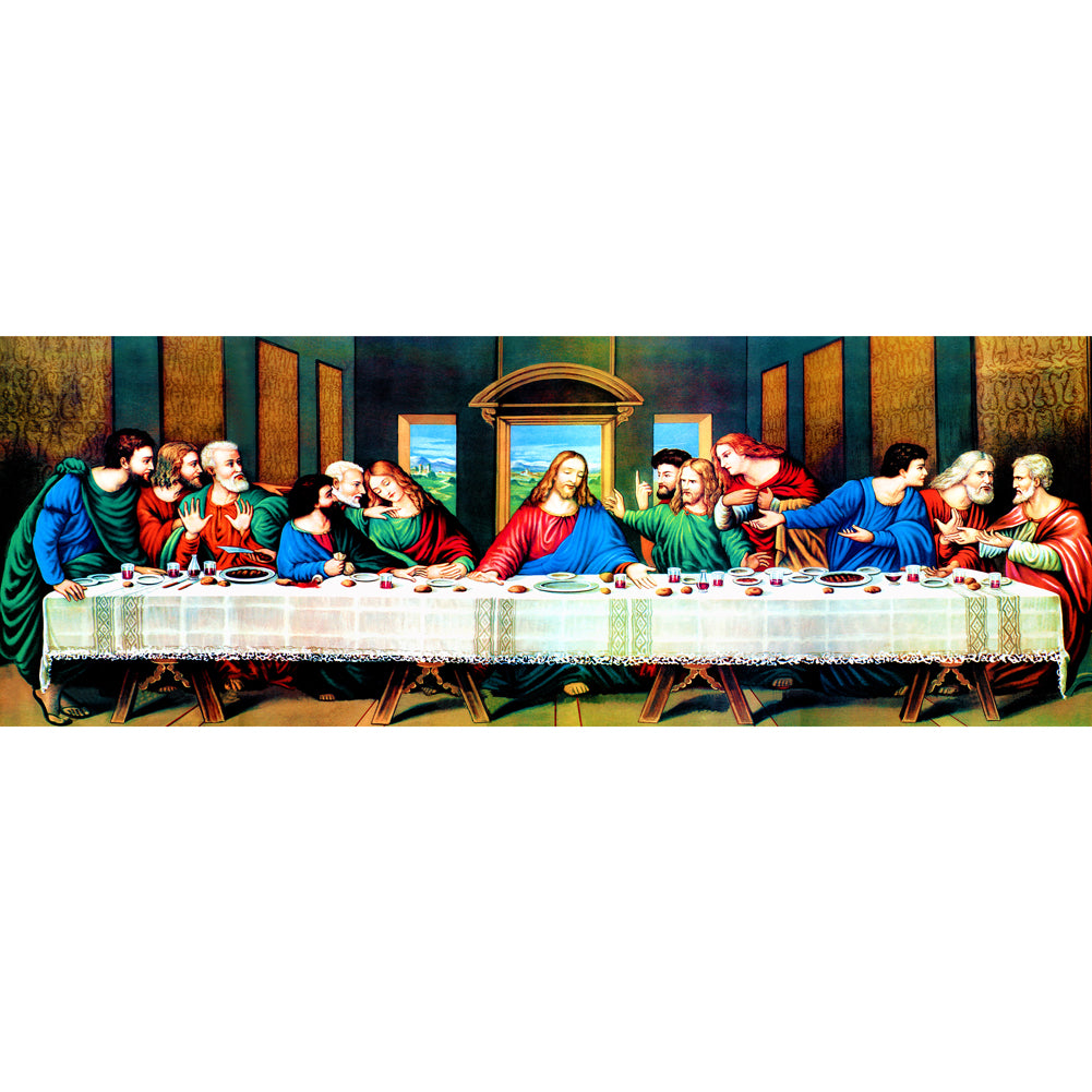 Last Supper - Special Shaped Drill Diamond Painting 80*30CM