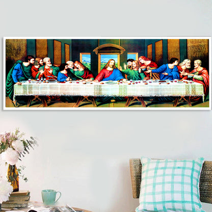 Last Supper - Special Shaped Drill Diamond Painting 80*30CM