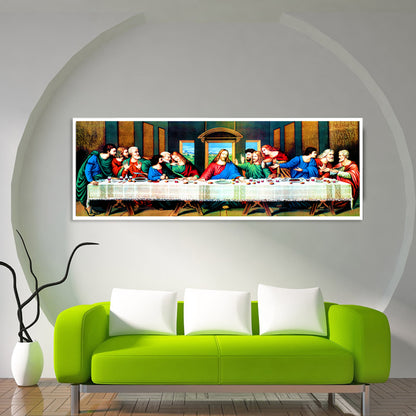 Last Supper - Special Shaped Drill Diamond Painting 80*30CM