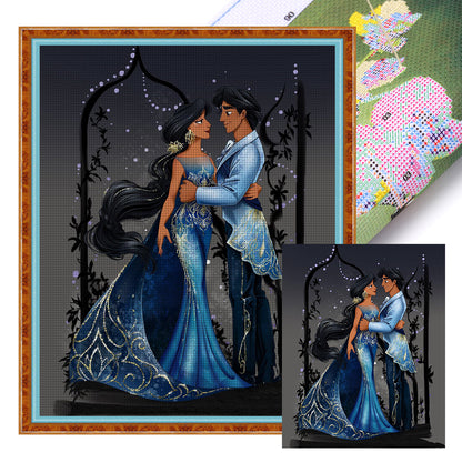 Disney-Prince And Princess - 11CT Stamped Cross Stitch 40*50CM