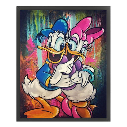 Donald Duck - 11CT Stamped Cross Stitch 40*50CM