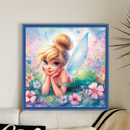 Disney-Tinker Bell Elf - 11CT Stamped Cross Stitch 40*40CM