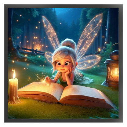 Disney-Tinker Bell Elf - 11CT Stamped Cross Stitch 40*40CM