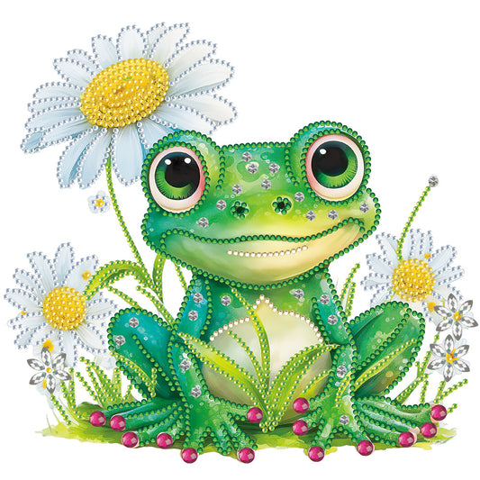 Pond Frog - Special Shaped Drill Diamond Painting 30*30CM