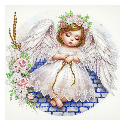 Angel Child - Special Shaped Drill Diamond Painting 30*30CM