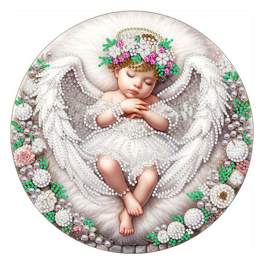 Angel Child - Special Shaped Drill Diamond Painting 30*30CM