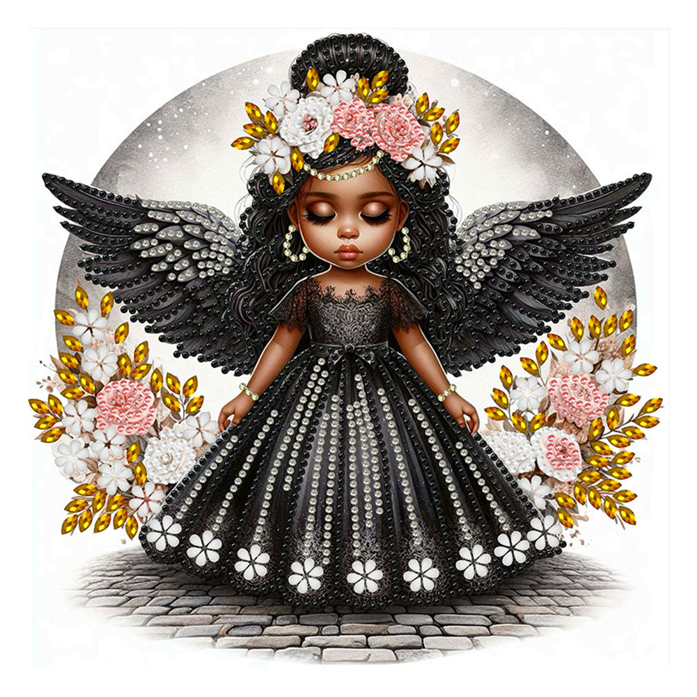 Angel Child - Special Shaped Drill Diamond Painting 30*30CM