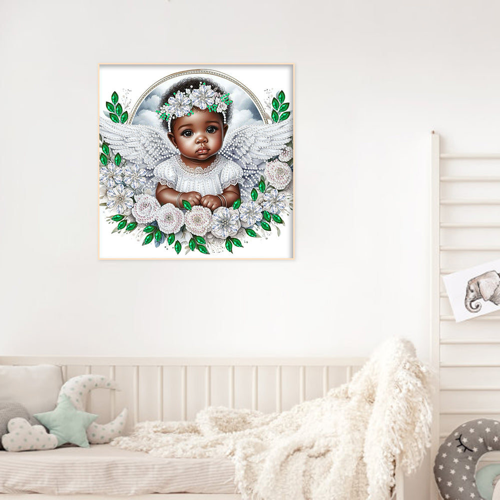 Angel Child - Special Shaped Drill Diamond Painting 30*30CM