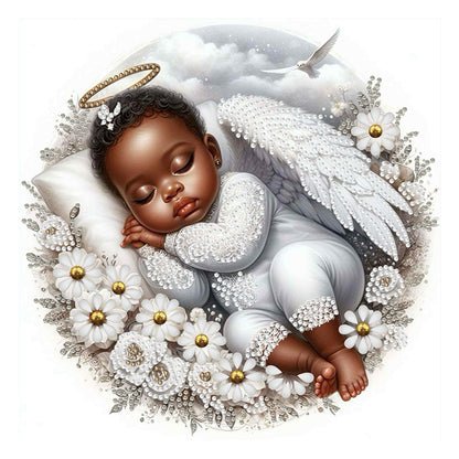 Angel Child - Special Shaped Drill Diamond Painting 30*30CM