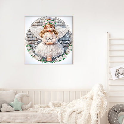 Angel Child - Special Shaped Drill Diamond Painting 30*30CM